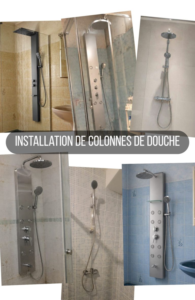 Installation de colonnes de douche Remplacement et installation de colonnes de douche à Pau, Tarbes, Lourdes, Nay, Morlàas