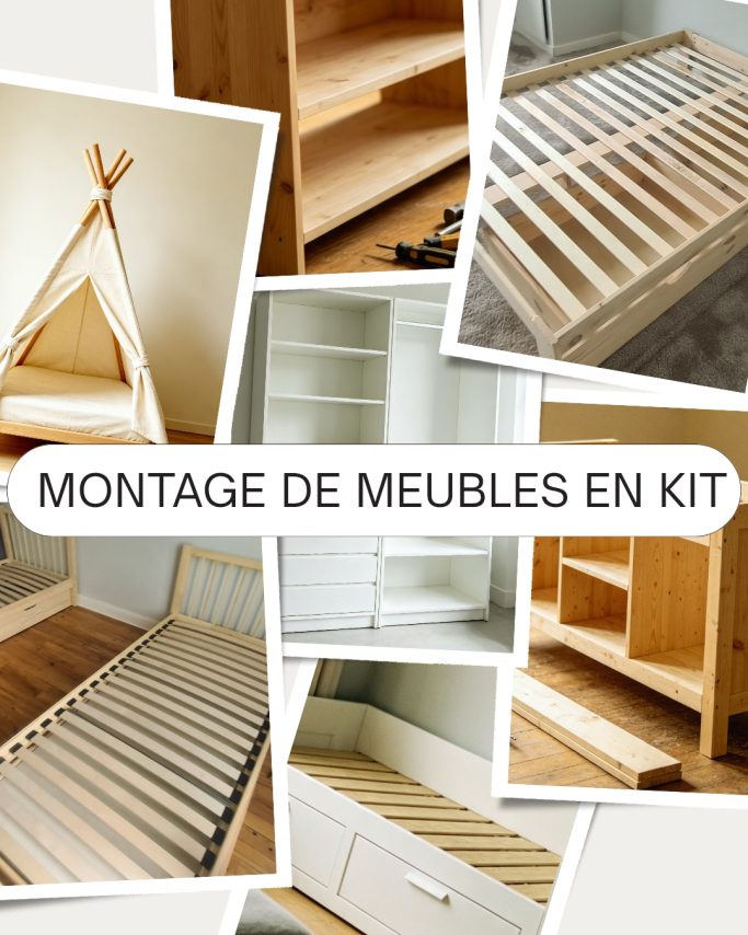 Montage de meubles à Pau Montage de meubles en kit
